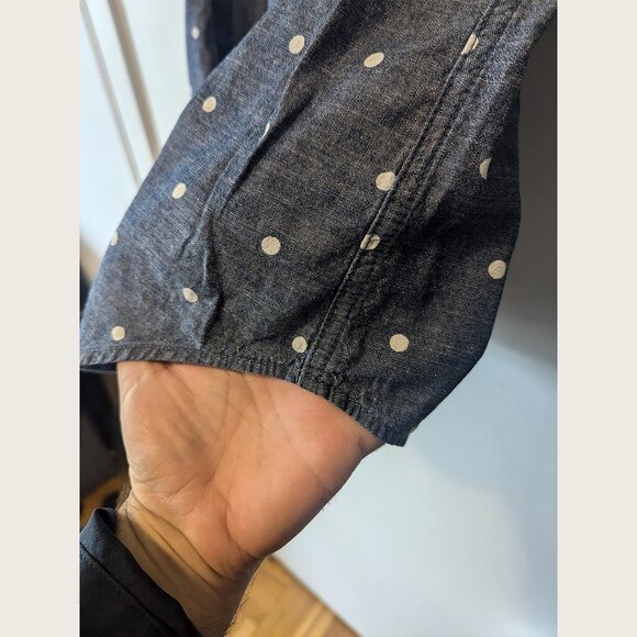 DEUS EX MACHINA - Polka dot short sleeve shirt - Sz L - Picture 4 of 6